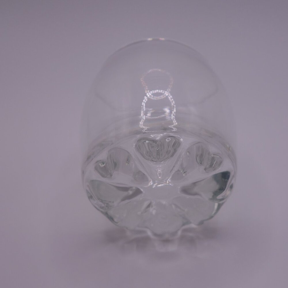 Small Glass with Ridged Bottom - Picture 7 of 13